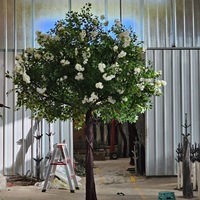 Pohon Bunga Sakura Buatan 6 kaki, Set Bunga Sakura Buatan, Tanaman Rambat 7 kaki, 8 kaki, 9 kaki, 10 kaki, Tanaman Buatan