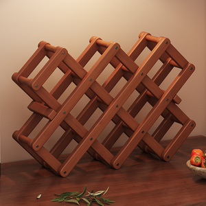 Estante/estantería para vinos con compartimentos, no requiere instalación, pequeño mueble/vitrina para múltiples botellas, fácil de usar - Product Image 1