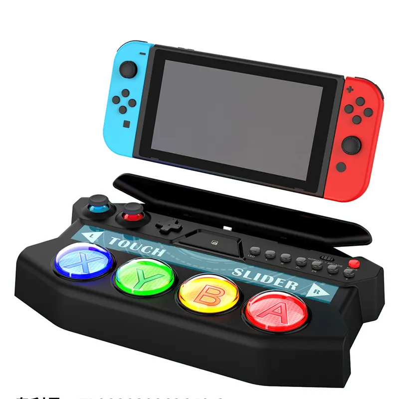 PG-SW056 Controller di gioco per Nintend Switch/Lite con Touch Bar LED Light Game Hatsune Mikus Project DIVA MEGA39s Gamepad