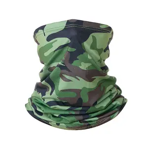Headbands โพลีเอสเตอร์อเนกประสงค์พิมพ์หมวกที่มีสีสันท่อไร้รอยต่อผ้าพันคอโลโก้ที่กำหนดเองชื่นชอบ