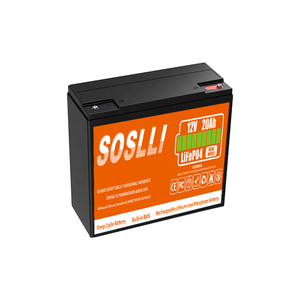 OEM водонепроницаемый 12 В LiFePO4 аккумулятор 12 В 24 В 7Ah 20Ah 100Ah 200Ah перезаряжаемый литиевый аккумулятор для UPS солнечной и промышленного использования - Product Image 4