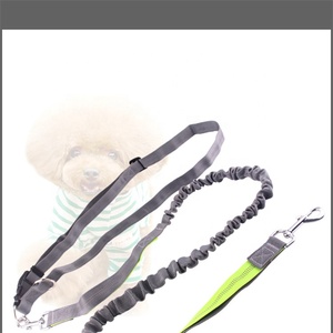 New Reflective Shrinkable Dog Leash Nylon Jogging Collar <b>Pet</b> Dogs <b>Running</b> Traction Rope - Product Image 2
