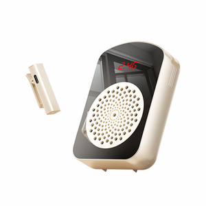 Portable M10 Clip Lapel MIC & Casque Haut-Parleur Boîte de Charge 2-en-1 Son Stéréo 3 Heures Batterie de Travail Outil de Formation Léger - Product Image 2