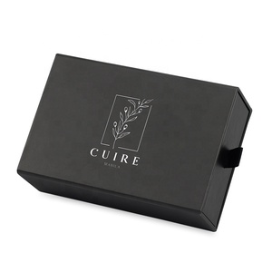 Nhà Máy Tùy Chỉnh Sang Trọng Biểu Tượng Cứng Nhắc Trượt Trong Hộp Ngăn Kéo Ưa Thích Hộp Quà Tặng Của Người Đàn Ông Khuy Măng Sét Lưu Trữ Hộp Bán Lẻ <span class=keywords><strong>Ribbon</strong></span> Và Mẫu Miễn Phí - Product Image 5