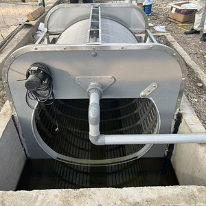 BSOG Aquaculture Koi Pond Sewage Filtration Stainless Steel Submerged Drum Microfiltration Pump Motor 20000L/Hour 1 Year - Product Image 4