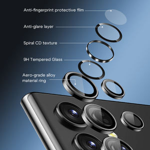 Qualité Originale <span class=keywords><strong>Application</strong></span> Facile Film de Protection d'Objectif d'Appareil Photo en Verre Trempé 3D Anti-Rayures 9H 0,3 mm Sans Bulles pour S26 - Product Image 6