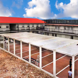 Estructura de Acero Modular de Excelente Calidad, Panel Sándwich de 20 Pies, Hotel Moderno, Campamento Remoto, Oficina, Edificio Prefabricado para Almacenes - Product Image 6