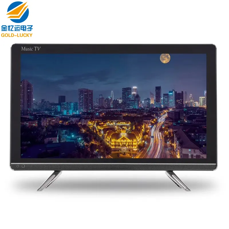 Al por mayor de TV LCD tipo 15 " - 32" pantalla plana de TV Full HD 24 pulgadas DC 12V LED TV