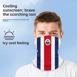 All'ingrosso sciarpa di <span class=keywords><strong>Bandana</strong></span> tubolare senza cuciture copertura per mascherina per il viso bandiera del paese Palestine moto da equitazione in poliestere - Product Image 4