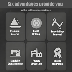 Dao phay cacbua công nghiệp YMD chống mài mòn, dùng cho sản xuất phụ tùng ô tô/thép không gỉ, đơn đặt hàng số lượng lớn - Product Image 4