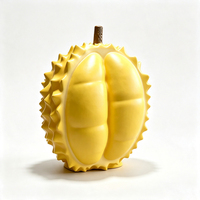 Op maat gemaakte FRP glasvezel fruit- en groentesculptuur: pompoen, durian, kool, aubergine standbeeld voor boerderij, park, tuin en landschapsdecoratie