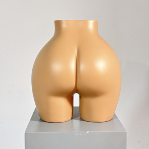 Mannequins féminins de haute qualité avec grosses hanches couleur de la peau torse en fibre de verre robe forme sous-vêtements affichage fesses Mannequin - Product Image 3