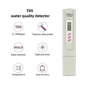 Testador Digital de Qualidade da Água TDS-3 Portátil 0-9990 <span class=keywords><strong>Ppm</strong></span> para Água Potável, Piscinas, Aquários e Hidroponia - Product Image 2