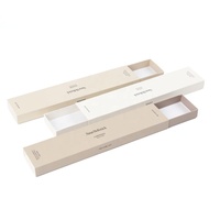 Boîtes en papier kraft rigide biodégradable personnalisées de 2 mm, forme carrée, boîtes d'emballage de luxe pour bâtonnets d'encens et parfums
