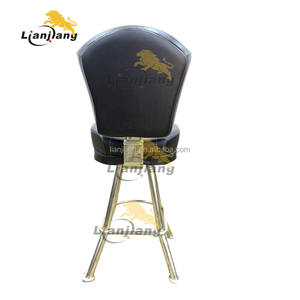 Chaise de bazin pivotante en acier inoxydable, tabouret de bar de jeu, <span class=keywords><strong>roulette</strong></span>, haute vente, - Product Image 4