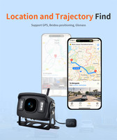 Système de caméra de recul sans fil GPS 4G pour camion, enregistrement en temps réel, vision nocturne infrarouge et étanche IP68, visualisation à distance CMSV6