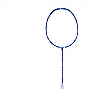 Raquette de <span class=keywords><strong>badminton</strong></span> en fibre de carbone, cadre torsadé, ultra-légère, durable, cadre ondulé, dureté modérée, 80-84g, simple - Product Image 1