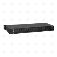 Contrôleur de séquence d'alimentation professionnel OEM EIF KD-308 1U en rack métallique de haute qualité pour scène et KTV avec protection contre les surtensions
