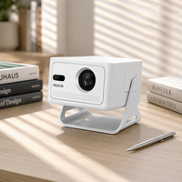 Projecteur LCD Mini Natif HY320Max 1080P 400 Lumens ANSI Mise au Point Automatique Correction Trapézoïdale Automatique BT5.4 WiFi6 Prise en Charge 8K Android 14 Home Cinéma