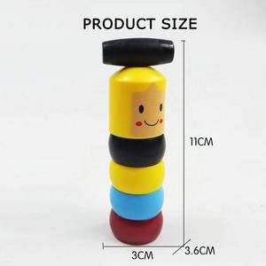 2019 New <b>Magic</b> Wood Man Toys Unbreakbale Fun Puppet <b>Magic</b> Tricks Wooden Women Toys - Product Image 6
