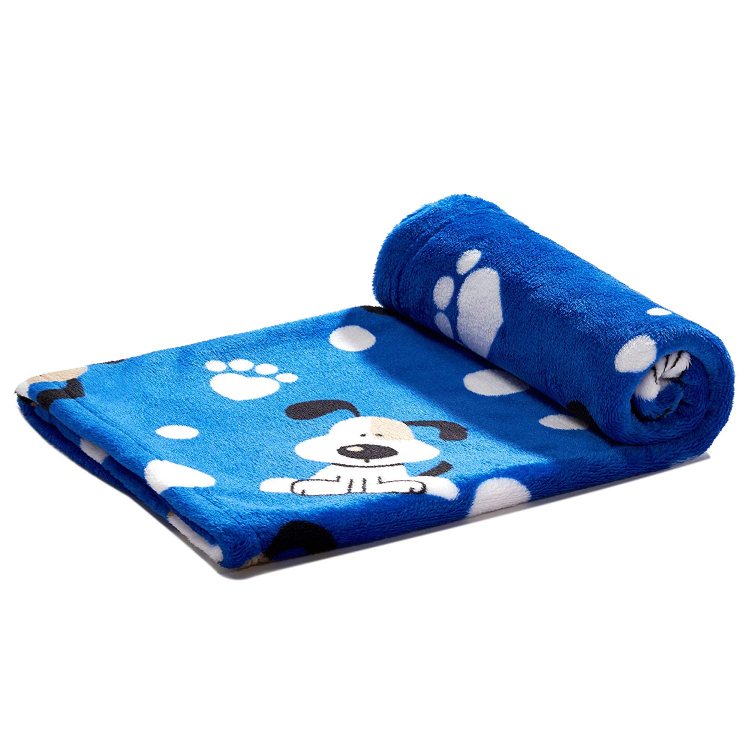 Удобные новые милые коврики Decke для пола для домашних животных, мягкие фланелевые флисовые коврики с принтом лап, теплое одеяло для домашних животных, спальные кровати, чехол, коврик для кошек