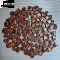 Jingying Factory Wholesale High-end Snakewood Material Guitar Tuning Pegs Tuners Machine Heads Replacement Buttons Knobs Handle
