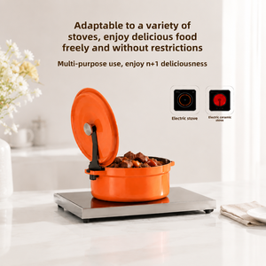 Casserole isolée résistante à la chaleur en acier inoxydable 304 Liyunda pour usage commercial ; Pot chauffant multifonctionnel - Product Image 3