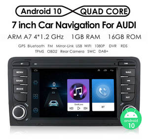 IPoste 핫 셀러 1 딘 안드로이드 자동차 라디오 GPS 탐색 아우디 A3 S3 RS3 자동차 GPS 내비게이션 그림과 함께 - Product Image 4