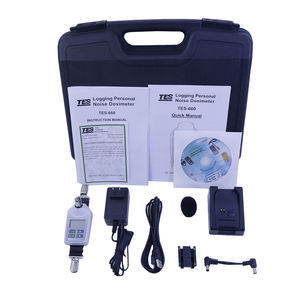 TES-660 Mikro-Lärmdosimeter (Ansteckbares Modell) Persönliches Schallbelastungsmessgerät Schallpegelmesser Dezibelmesser - Product Image 1