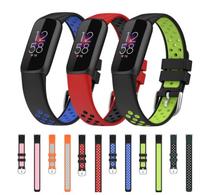 Bracelet de montre en silicone souple pour Fitbit Luxe édition spéciale accessoires de ceinture de sport ajustement parfait pour dragonne