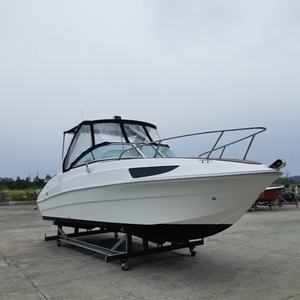 <span class=keywords><strong>Bateau</strong></span> de luxe en fibre de verre pour yacht à cabine Flybridge de 24 pieds avec moteur hors-bord ou moteur d'entraînement à poupe - Product Image 2