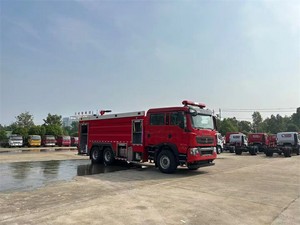 Precio de Fábrica, Camión Cisterna de Agua Contra Incendios HOWO 6*4, Camiones de Bomberos de 20 Toneladas con Tanque de Agua y Espuma en Venta - Product Image 4
