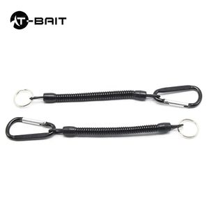 Corde à ressort boucle magnétique lanière <span class=keywords><strong>de</strong></span> pêche <span class=keywords><strong>fil</strong></span> d'acier enroulé Kayak outil rétractable engins <span class=keywords><strong>de</strong></span> pêche lanière accessoires d'attache - Product Image 5