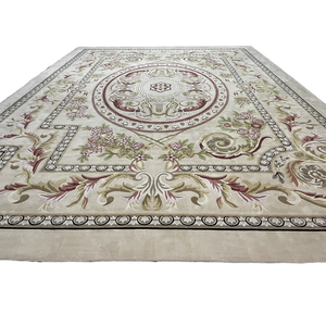 Alfombra Moderna de Diseño para Vestíbulo de Hotel 5 Estrellas, Hecha a Mano con Lana y Seda, Acolchada, Resistente a las Manchas, Alfombra Grande para Sala de Estar o Oración - Product Image 1