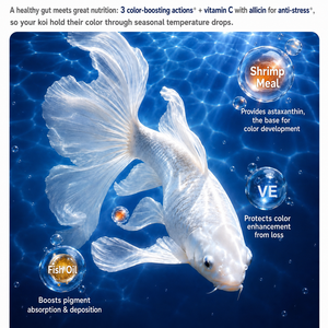 Alimento para Peces Yee Goldfish, Alto en Proteínas, en Gránulos Pequeños, para Peces Oranda, Ranchu, Telescope y Koi, Alimento Flotante, Dieta Nutritiva Diaria - Product Image 4