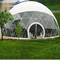 Usine OEM/ODM — petite maison sur le thème du football, dôme, cuisine, salle de bain, dôme en plastique, maison pour camping,