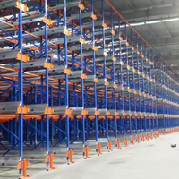 Entrepôt alimenté par batterie Navette radio Stockage de la chaîne du froid Systèmes de navette automatisés industriels de palette