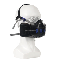 Masque respiratoire professionnel demi-visage pour la construction, la peinture et les environnements dangereux