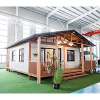 Maison modulaire préfabriquée en conteneur de 40 pieds certifiée Green Build Eco, 3 chambres, salle de bain, solaire, hors réseau, OEM Chine