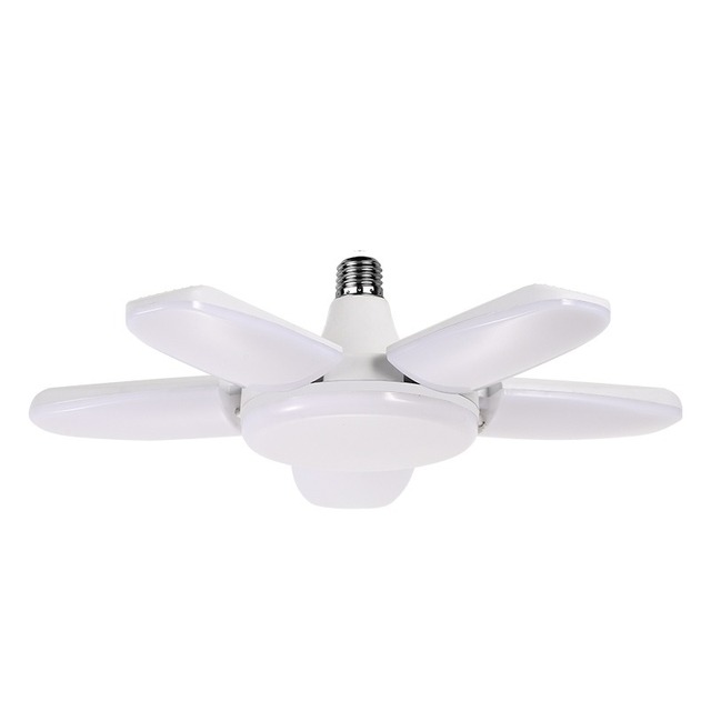 Factory Direct 80W E27 Fan Blade LED Bulb AC85V-265V No Flicker SMD2835 Led Lamp for Warehouse Garage Lighting
