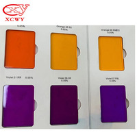 Bleu Transparent 2B Bleu Solvant 104 Colorant Anthraquinone à Faible Migration pour Plastiques PS SAN PMMA