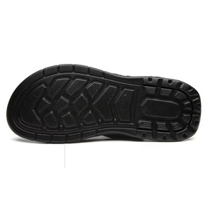 Nouvelles sandales classiques décontractées en cuir véritable pour hommes, idéales pour l'été et les activités de plein air, avec semelles souples - Product Image 6