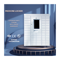 Headleader – casier à médicaments avec CONSOLE à 46 portes, casier intelligent pour hôpital, pharmacie, distribution de médicaments, armoire de rangement intelligente