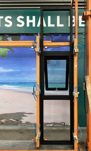 Minglei phổ biến phong cách hiện đạ<span class=keywords><strong>i</strong></span> tùy chỉnh nhôm cửa kính và khung cửa sổ đô<span class=keywords><strong>i</strong></span> kính cửa sổ nhôm Pháp - Product Image 3