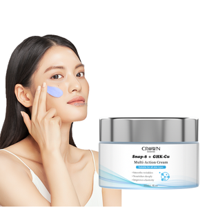 Krim Perawatan Kulit Kosmetik ODM Blue Copper Peptide Dengan GHK Cu SNAP 8 Anti Kerut Mencerahkan Perbaikan Penuaan Melembapkan - Product Image 4