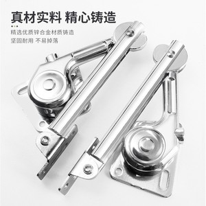 Hydraulic Support Rod For Cabinet Doors Zinc Alloy Double Damper Track Door Mount <b>Wardrobe</b> <b>Hardware</b> - Product Image 1