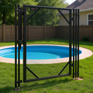 Vevor Puerta de Seguridad para Piscina 4 x 2.5 Pies, Removible, Enterrada, para Niños, Uso en Exteriores - Product Image 2
