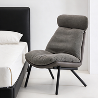 Fauteuil de salon moderne et élégant, chaise de détente, fauteuil simple et confortable