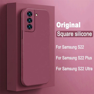Coque de téléphone souple en silicone liquide pour <span class=keywords><strong>Samsung</strong></span> S25 S24 S23 ultra S22 S21 <span class=keywords><strong>S20</strong></span> S21FE A72 A71 A52 A32 4G <span class=keywords><strong>5G</strong></span> - Product Image 3