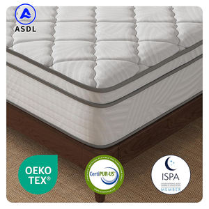 Matelas <span class=keywords><strong>hybride</strong></span> de luxe de haute qualité, ressorts ensachés, commande en ligne, tailles King, Queen, Full, Twin, matelas orthopédique en mousse à mémoire de forme - Product Image 2